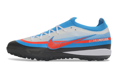Nike Air Zoom Mercurial Vapor 17 Elite TF Artificial Turf Soccer Shoes - Blue/Baltic Blue/Bright Crimson