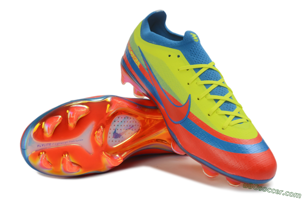 Nike Air Zoom Mercurial Vapor 17 Elite FG Firm Ground Soccer Cleats - Yellow/Volt/Bright Crimson 3