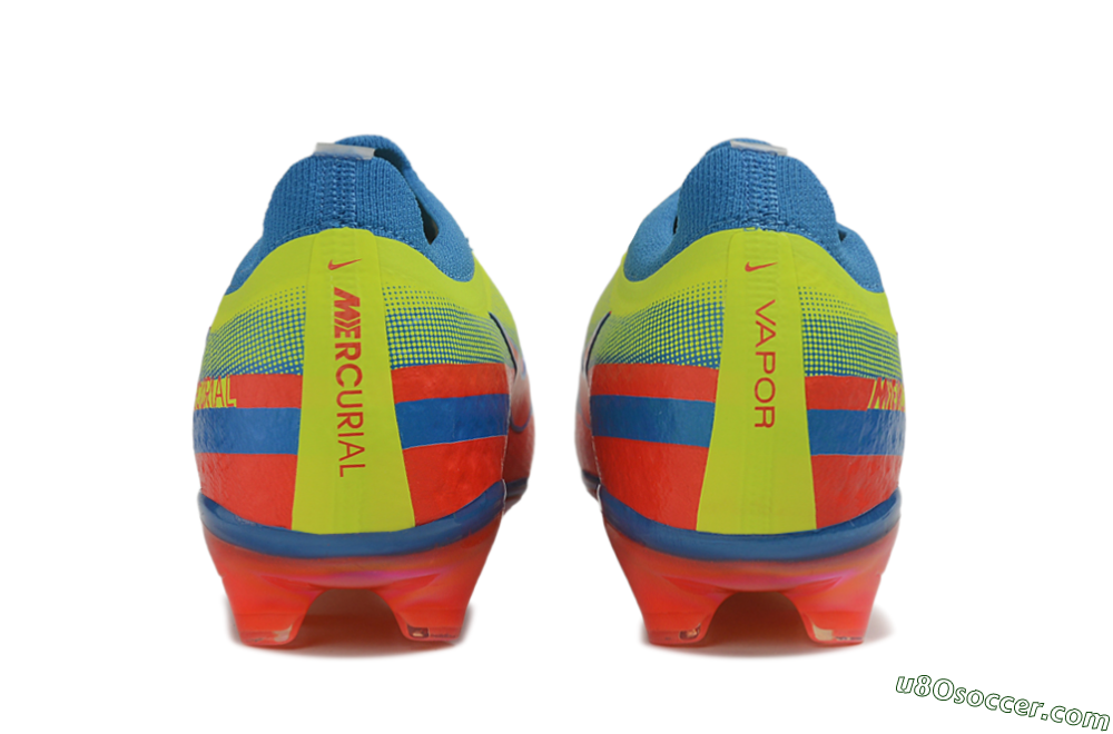Nike Air Zoom Mercurial Vapor 17 Elite FG Firm Ground Soccer Cleats - Yellow/Volt/Bright Crimson 5