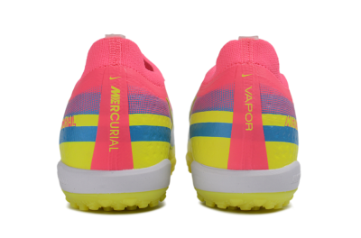 Nike Air Zoom Mercurial Vapor 17 Elite TF Artificial Turf Soccer Shoes - Pink/Electric Pink/Volt Yellow