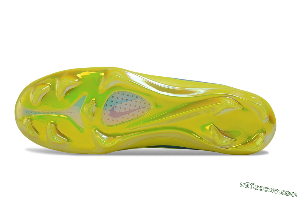 Nike Air Zoom Mercurial Vapor 17 Elite FG Firm Ground Soccer Cleats - Yellow/Hyper Pink/Baltic Blue 6