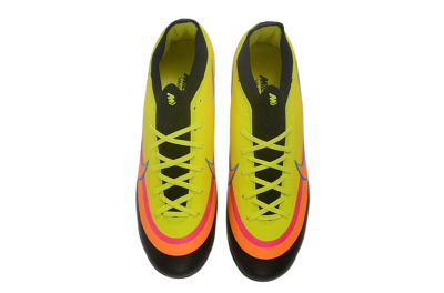 Nike Air Zoom Mercurial Vapor 17 Elite FG Firm Ground Soccer Cleats - Yellow/Volt/Black/Bright Orange