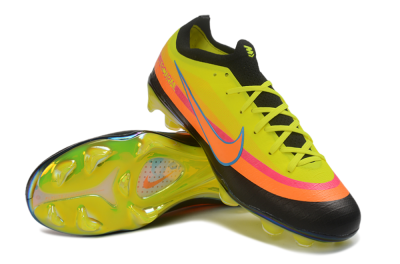 Nike Air Zoom Mercurial Vapor 17 Elite FG Firm Ground Soccer Cleats - Yellow/Volt/Black/Bright Orange