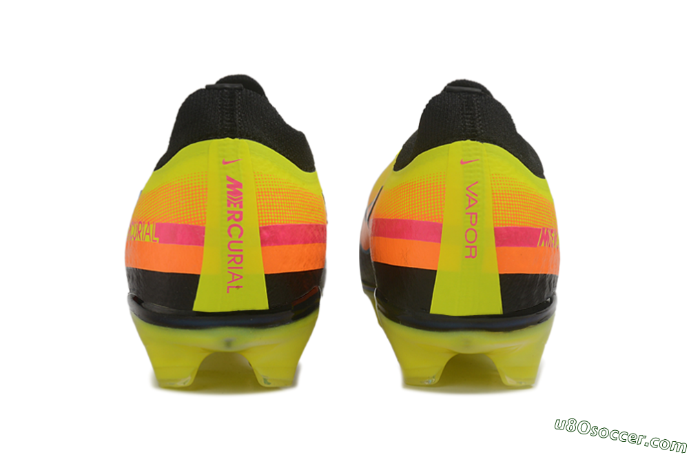 Nike Air Zoom Mercurial Vapor 17 Elite FG Firm Ground Soccer Cleats - Yellow/Volt/Black/Bright Orange 5