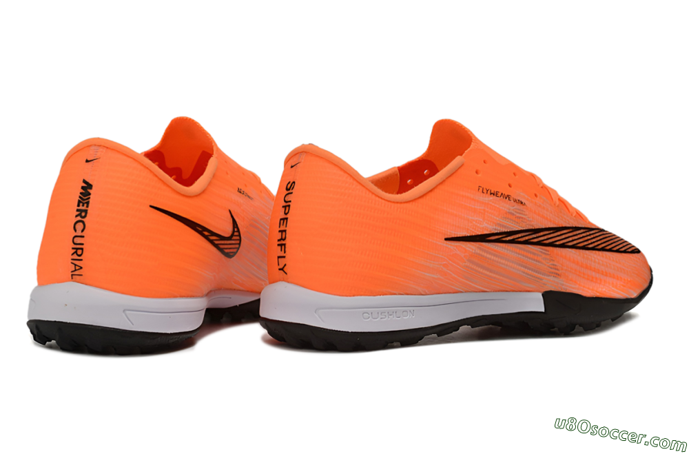 Nike Air Zoom Mercurial Superfly 11 Elite TF Artificial Turf Soccer Shoes - Orange/Bright Crimson/Black 6