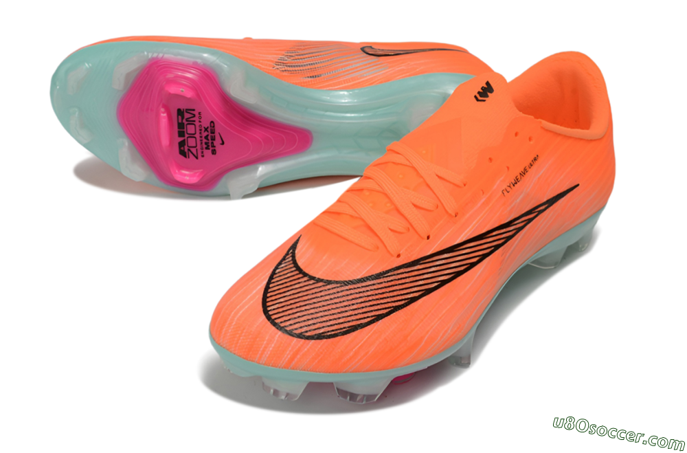 Nike Air Zoom Mercurial Superfly 11 Elite FG Firm Ground Soccer Cleats - Orange/Bright Mango/Barely Green 3