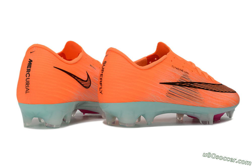 Nike Air Zoom Mercurial Superfly 11 Elite FG Firm Ground Soccer Cleats - Orange/Bright Mango/Barely Green 6