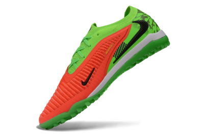 Nike Phantom 6 Elite Low TF Artificial Turf Soccer Shoes - Green/Electric Green/Total Orange