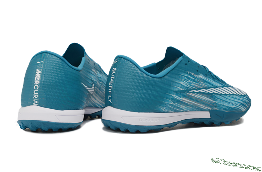 Nike Air Zoom Mercurial Superfly 11 Elite TF Artificial Turf Soccer Shoes - Blue/Turquoise/Teal 6