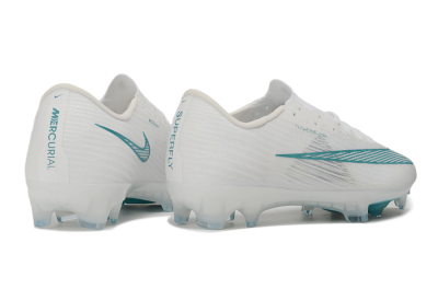 Nike Air Zoom Mercurial Superfly 11 Elite FG Firm Ground Soccer Cleats - White/White/Teal