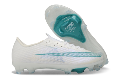 Nike Air Zoom Mercurial Superfly 11 Elite FG Firm Ground Soccer Cleats - White/White/Teal
