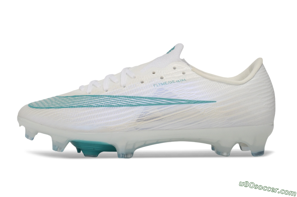 Nike Air Zoom Mercurial Superfly 11 Elite FG Firm Ground Soccer Cleats - White/White/Teal 2