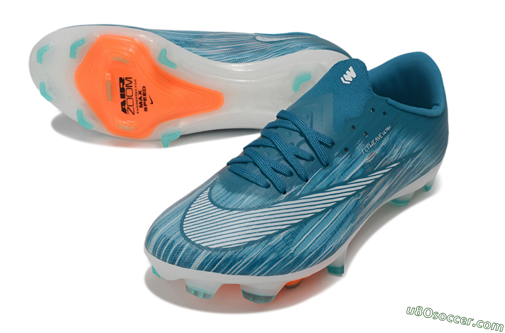Nike Air Zoom Mercurial Superfly 11 Elite FG Firm Ground Soccer Cleats - Blue/Baltic Blue/Bright Orange 3