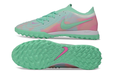 Nike Phantom GX 2 Elite TF Artificial Turf Soccer Shoes - Green/Mint Foam/Hyper Pink