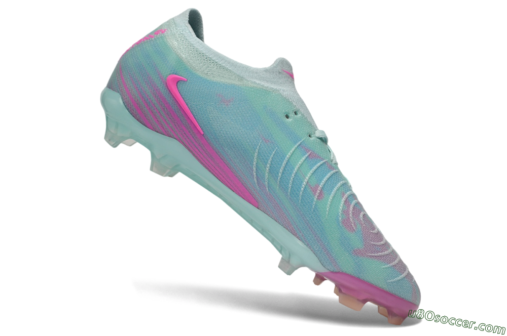 Nike Phantom GX 2 Elite FG Firm Ground Soccer Cleats - Turquoise/Aurora Green/Hyper Pink 4
