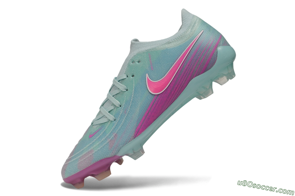 Nike Phantom GX 2 Elite FG Firm Ground Soccer Cleats - Turquoise/Aurora Green/Hyper Pink 5