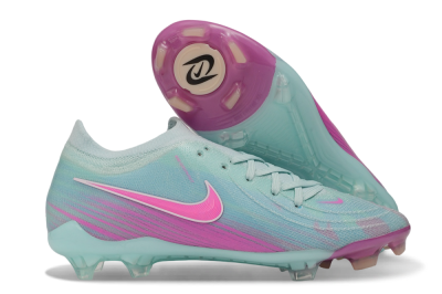 Nike Phantom GX 2 Elite FG Firm Ground Soccer Cleats - Turquoise/Aurora Green/Hyper Pink