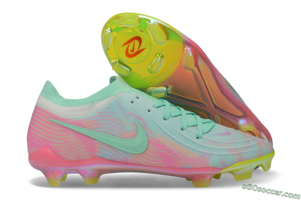 Nike Phantom GX 2 Elite FG Firm Ground Soccer Cleats - Green/Mint Foam/Sunset Glow 1