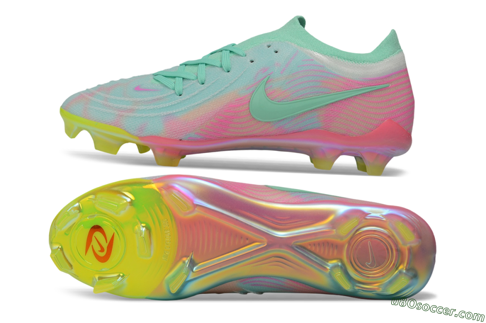 Nike Phantom GX 2 Elite FG Firm Ground Soccer Cleats - Green/Mint Foam/Sunset Glow 0