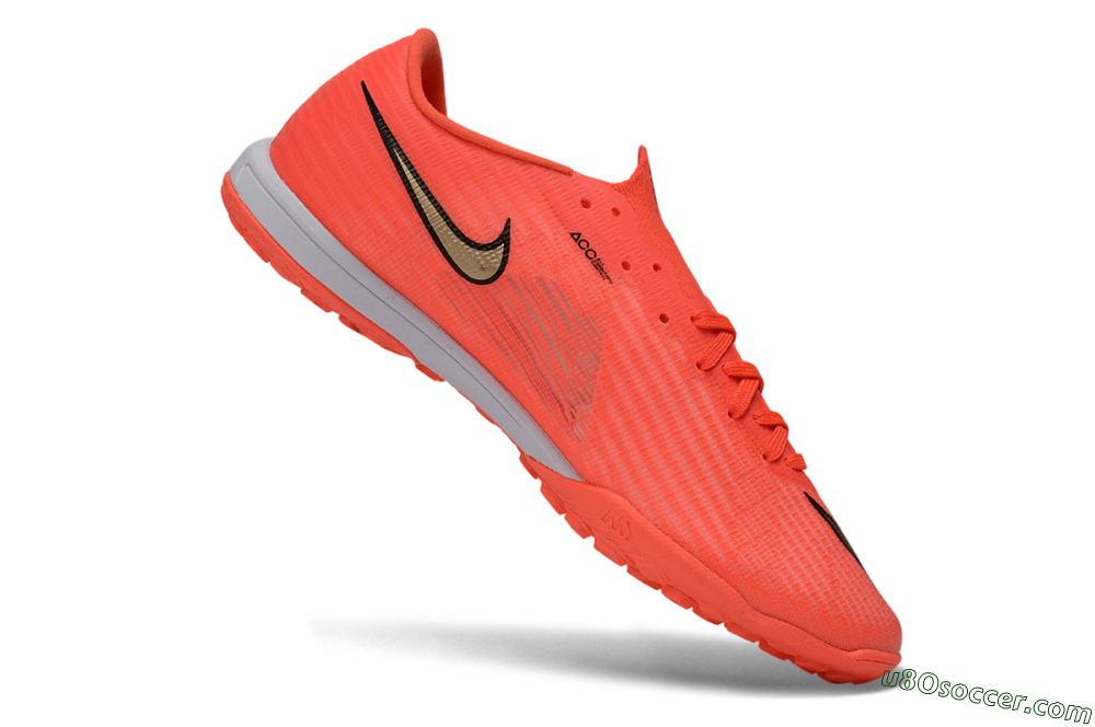 Nike Air Zoom Mercurial Superfly 11 Elite TF Artificial Turf Soccer Shoes - Orange/Bright Crimson/Metallic Gold 4