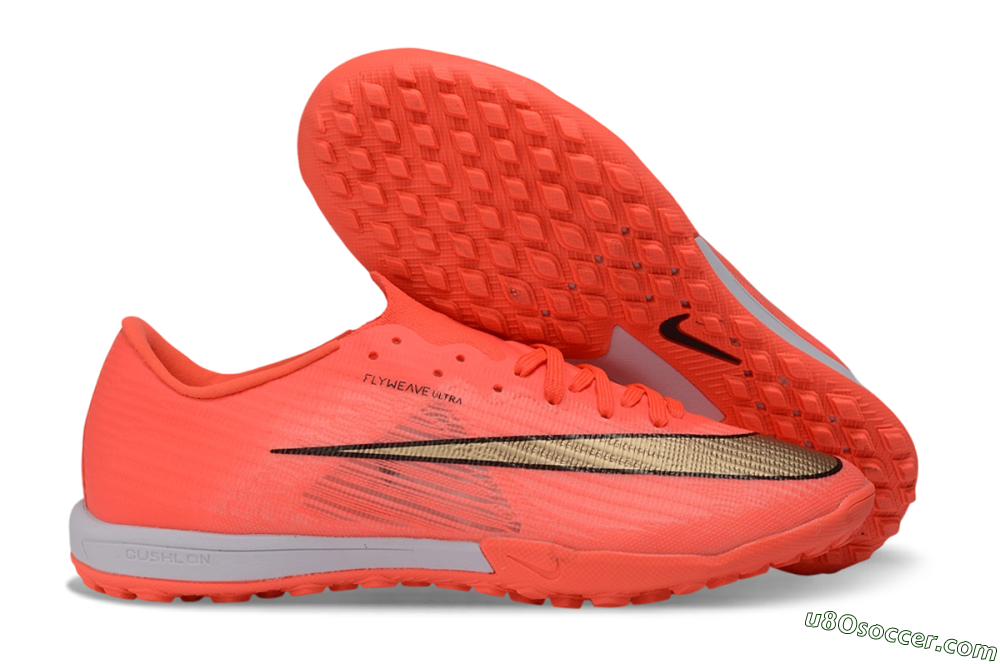 Nike Air Zoom Mercurial Superfly 11 Elite TF Artificial Turf Soccer Shoes - Orange/Bright Crimson/Metallic Gold 1