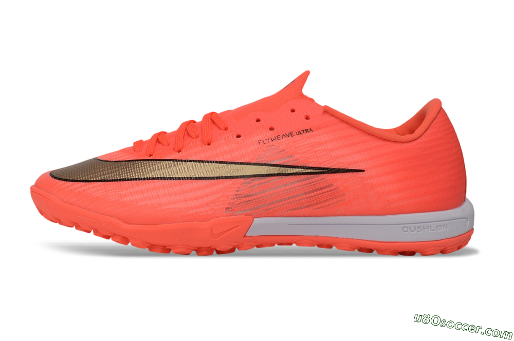 Nike Air Zoom Mercurial Superfly 11 Elite TF Artificial Turf Soccer Shoes - Orange/Bright Crimson/Metallic Gold 2