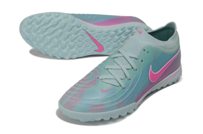 Nike Phantom GX 2 Elite TF Artificial Turf Soccer Shoes - Turquoise/Aurora Green/Hyper Pink