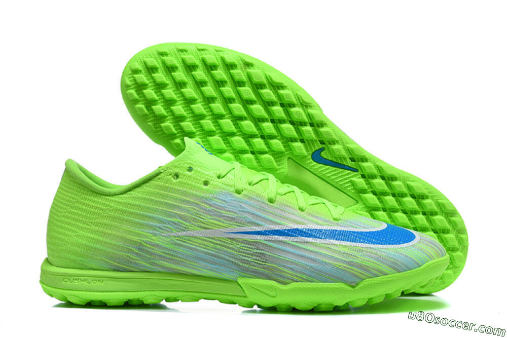 Nike Air Zoom Mercurial Superfly 11 Elite TF Artificial Turf Soccer Shoes - Green/Electric Green/Blue Lagoon 1