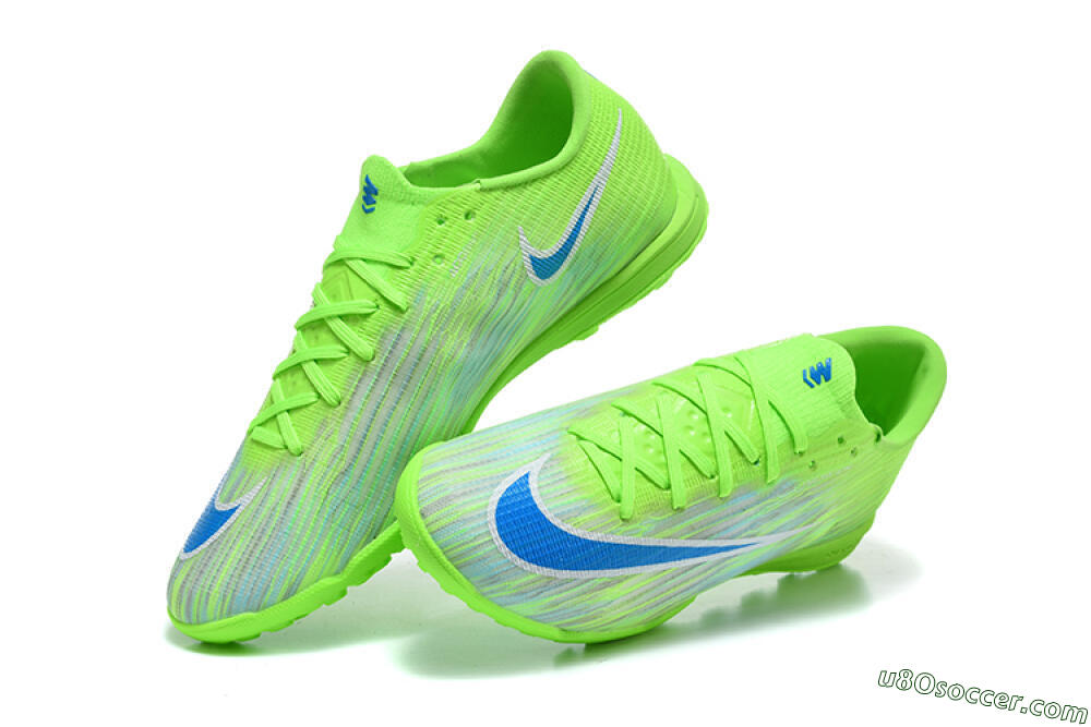 Nike Air Zoom Mercurial Superfly 11 Elite TF Artificial Turf Soccer Shoes - Green/Electric Green/Blue Lagoon 6