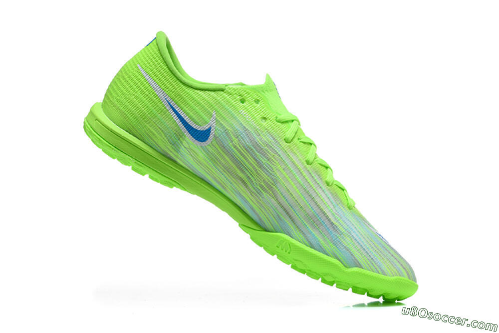 Nike Air Zoom Mercurial Superfly 11 Elite TF Artificial Turf Soccer Shoes - Green/Electric Green/Blue Lagoon 7