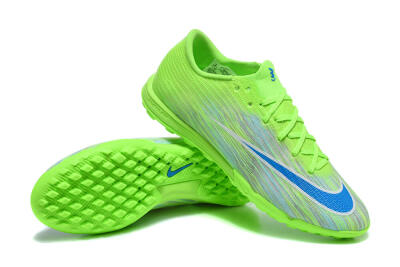 Nike Air Zoom Mercurial Superfly 11 Elite TF Artificial Turf Soccer Shoes - Green/Electric Green/Blue Lagoon