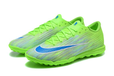 Nike Air Zoom Mercurial Superfly 11 Elite TF Artificial Turf Soccer Shoes - Green/Electric Green/Blue Lagoon