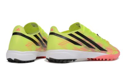 Adidas F50 Hyperfast Pro TF Artificial Turf Soccer Shoes - Yellow/Solar Yellow/Lucid Pink