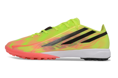Adidas F50 Hyperfast Pro TF Artificial Turf Soccer Shoes - Yellow/Solar Yellow/Lucid Pink
