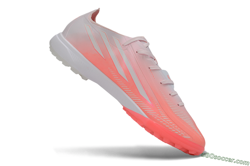 Adidas F50 Hyperfast Pro TF Artificial Turf Soccer Shoes - Pink/Flash Aqua/Solar Pink 4