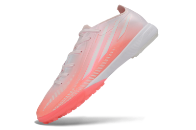 Adidas F50 Hyperfast Pro TF Artificial Turf Soccer Shoes - Pink/Flash Aqua/Solar Pink
