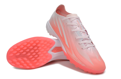 Adidas F50 Hyperfast Pro TF Artificial Turf Soccer Shoes - Pink/Flash Aqua/Solar Pink