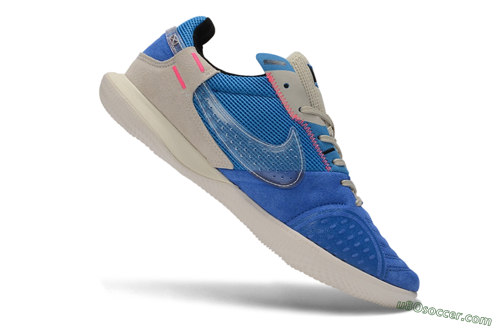 Nike Street Gato IC Indoor & Futsal Soccer Shoes - Blue/Photo Blue/Summit White 4