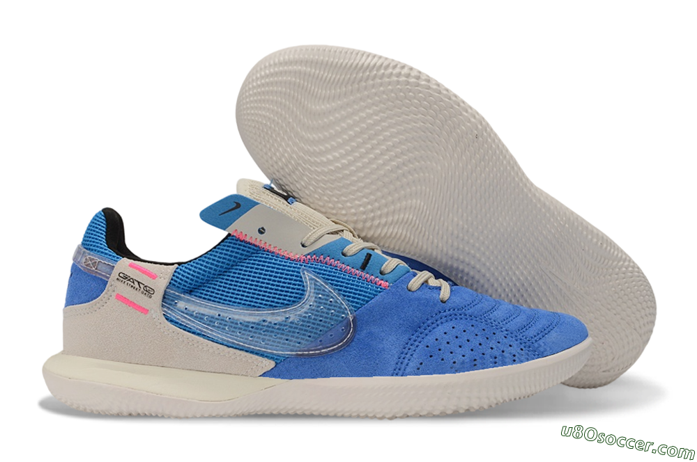 Nike Street Gato IC Indoor & Futsal Soccer Shoes - Blue/Photo Blue/Summit White 1