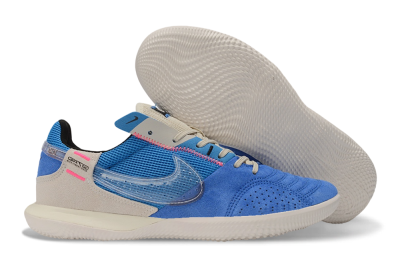 Nike Street Gato IC Indoor & Futsal Soccer Shoes - Blue/Photo Blue/Summit White
