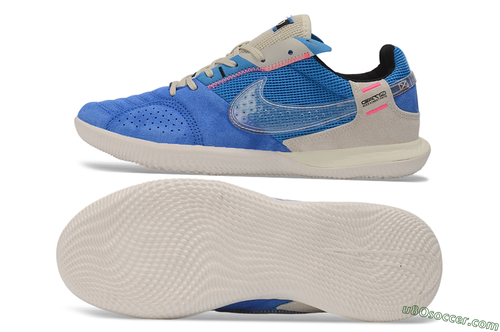 Nike Street Gato IC Indoor & Futsal Soccer Shoes - Blue/Photo Blue/Summit White 0