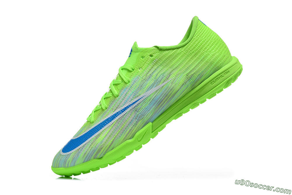 Nike Air Zoom Mercurial Superfly 11 Elite TF Artificial Turf Soccer Shoes - Green/Electric Green/Blue Lagoon 8