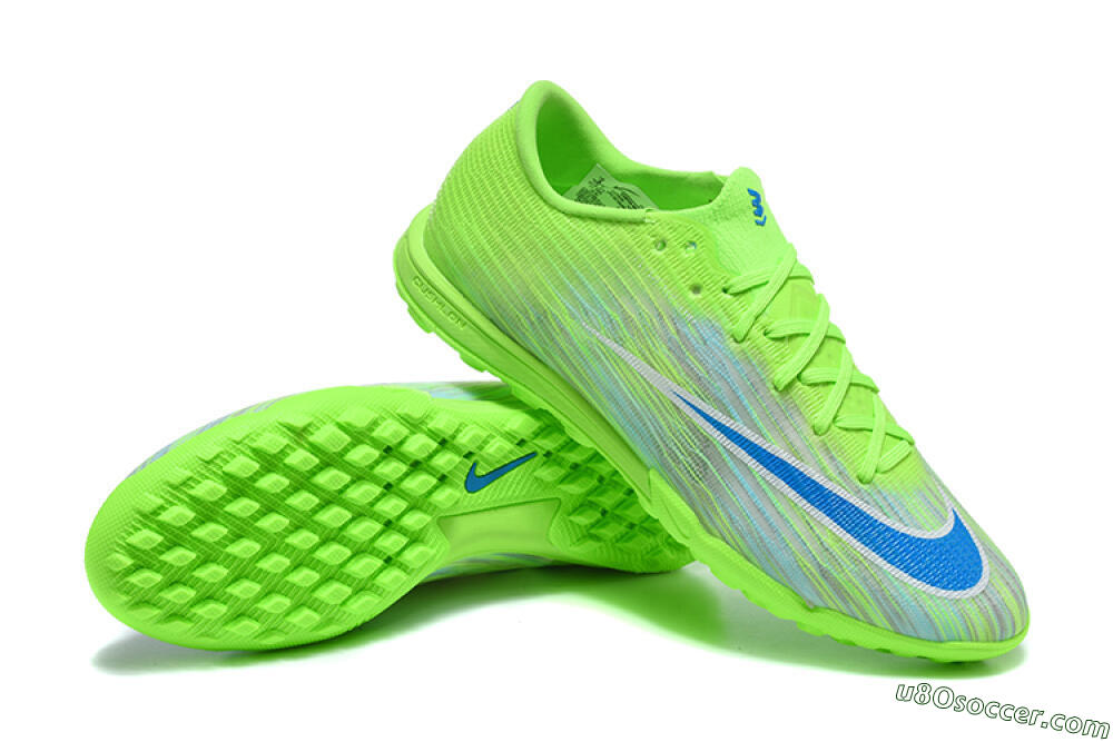 Nike Air Zoom Mercurial Superfly 11 Elite TF Artificial Turf Soccer Shoes - Green/Electric Green/Blue Lagoon 4