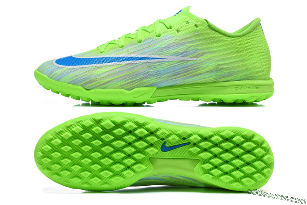 Nike Air Zoom Mercurial Superfly 11 Elite TF Artificial Turf Soccer Shoes - Green/Electric Green/Blue Lagoon 0