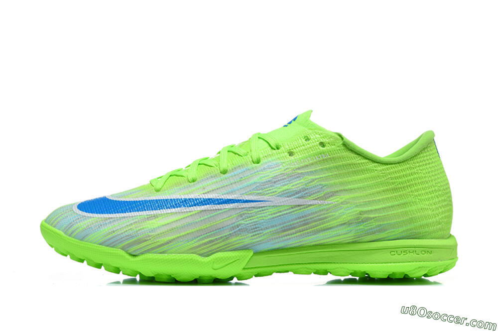 Nike Air Zoom Mercurial Superfly 11 Elite TF Artificial Turf Soccer Shoes - Green/Electric Green/Blue Lagoon 2