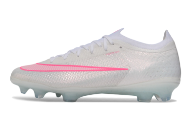 Nike Air Zoom Mercurial Vapor 17 Elite FG Firm Ground Soccer Cleats - White/White/Hyper Pink