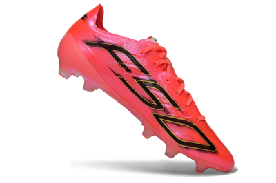 Adidas F50 Hyperfast Evo FG Firm Ground Soccer Cleats - Pink/Solar Pink/Core Black