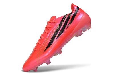 Adidas F50 Hyperfast Evo FG Firm Ground Soccer Cleats - Pink/Solar Pink/Core Black