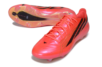 Adidas F50 Hyperfast Evo FG Firm Ground Soccer Cleats - Pink/Solar Pink/Core Black