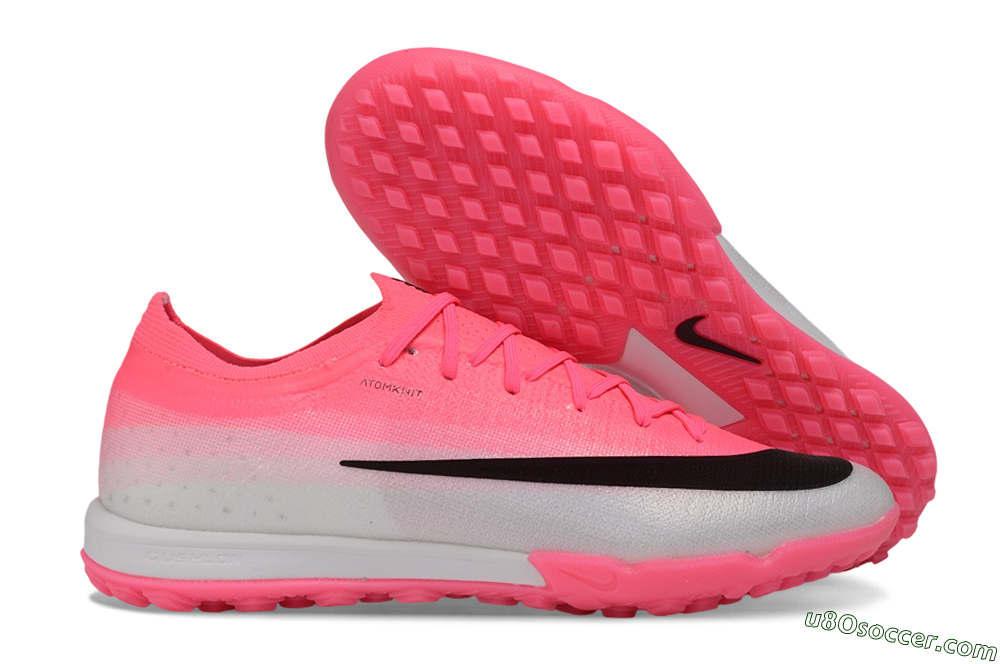 Nike Air Zoom Mercurial Vapor 17 Elite TF Artificial Turf Soccer Shoes - Pink/Hyper Pink/Platinum Tint 1